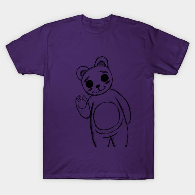 CUTE KUMA T-Shirt by droidmonkey